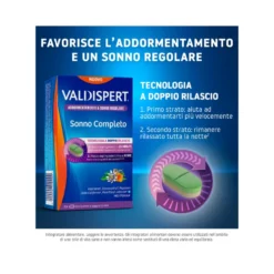 Valdispert Sonno Completo 30 Compresse Doppio Strato