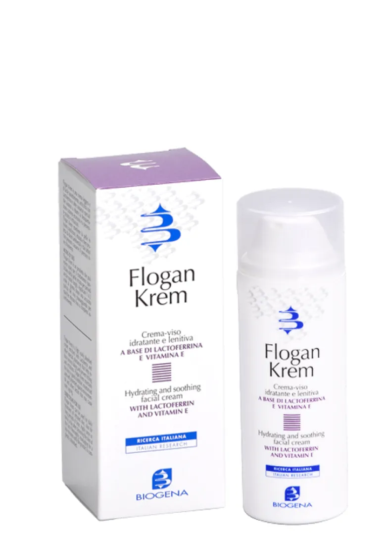 Valetudo Flogan Krem Crema Lenitiva per il viso idratante 50ml