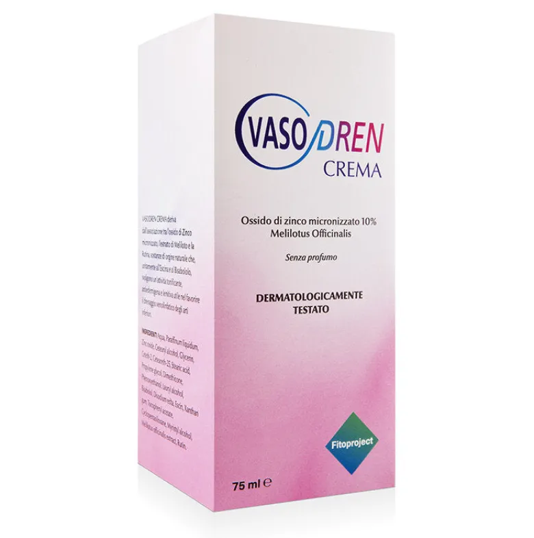 Vasodren crema immediata sensazione di benessere alle gambe 75ml