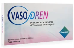 Vasodren per la funzionalità del microcircolo e il drenaggio dei liquidi corporei 30 compresse