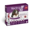 Vectra 3D Spot-on 3x8ml Antiparassitario Cani >40kg Tappo Rosso