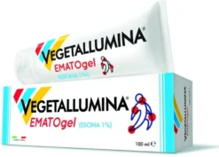 Vegetallumina Escina 1% gel 100ml