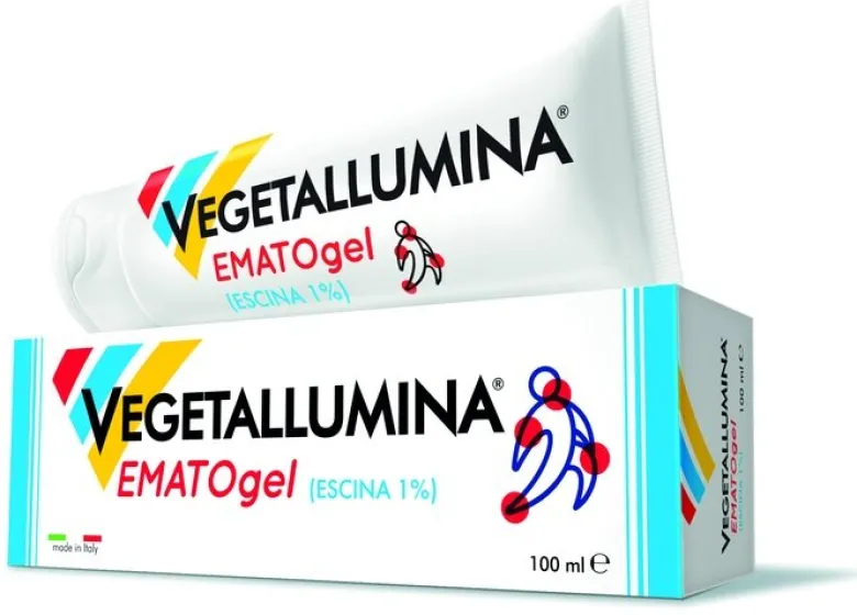 Vegetallumina Escina 1% gel 100ml