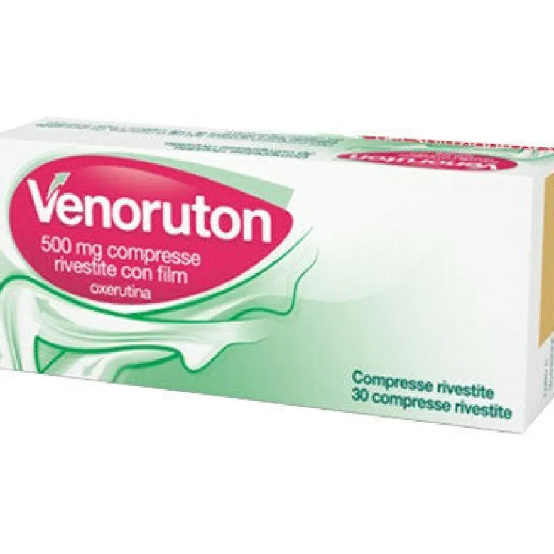 Venoruton fragilità capillare 30 Compresse Rivestite 500mg