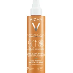 Vichy Capital Soleil Cell Protect Fluido Ultra Leggero Spray Protezione Alta SPF50 200 ml