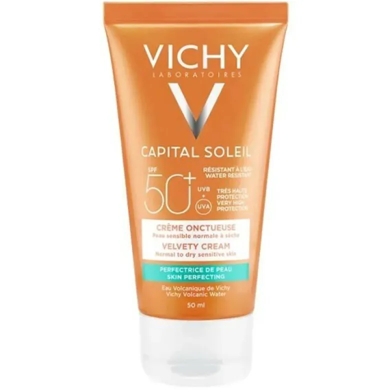 Vichy Capital Soleil Crema Vellutata Perfezionatrice Pelle SPF 50+ 50ml