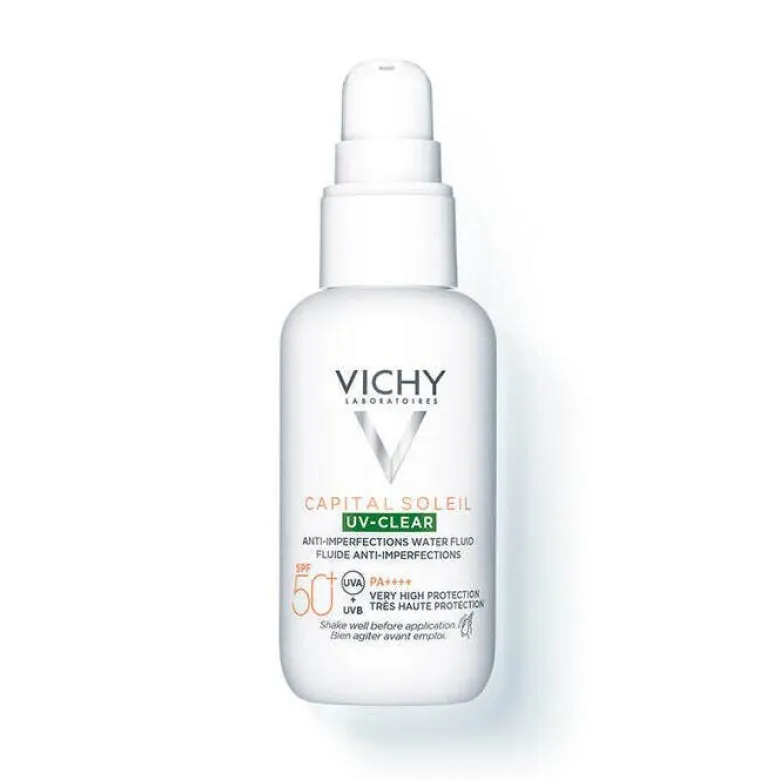 Vichy Capital Soleil UV-Clear Fluido Anti-Imperfezioni SPF50+