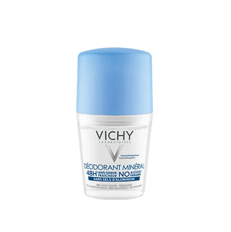 Vichy Deodorante Roll-on Pelle Sensibile 50ml - Protezione Delicata