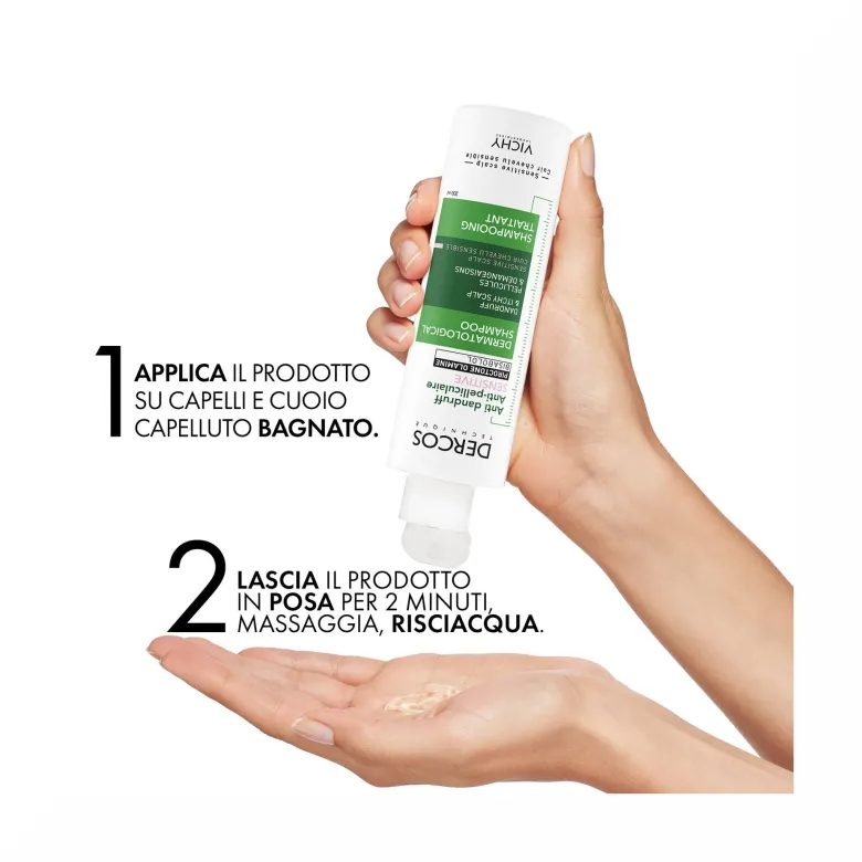 Vichy Dercos shampoo antiforfora capelli sensibili 200 ml