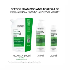 Vichy Dercos Shampoo Antiforfora Capelli Grassi 390 ml