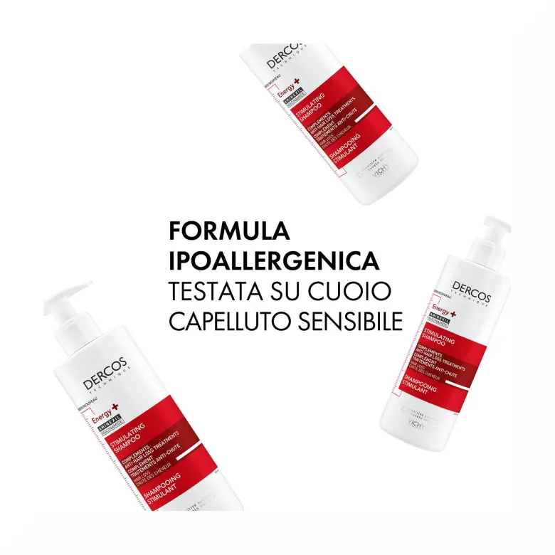 Vichy Dercos Shampoo Energizzante 400ml - Capelli Forti