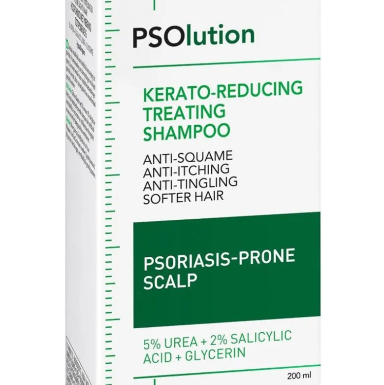 Vichy Dercos Shampoo Psolution Trattamento Cheratoriduttore 200ml