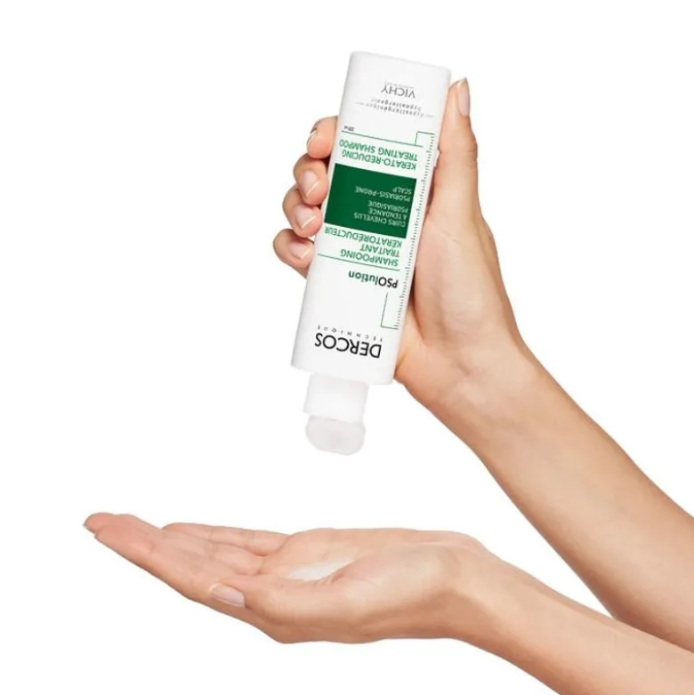 Vichy Dercos Shampoo Psolution Trattamento Cheratoriduttore 200ml