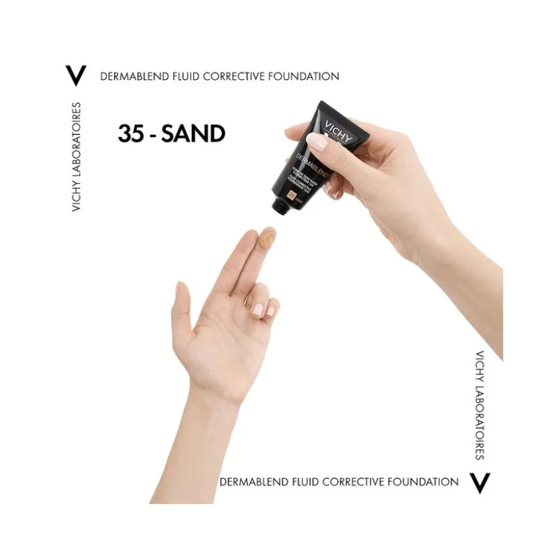 Vichy Dermablend SPF35 fondotinta fluido coprente tonalità 35 30ml