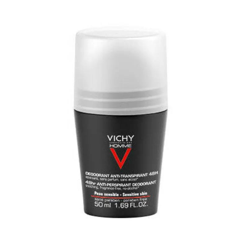 Vichy Homme Deodorante Roll-on Antitraspirante 50 ml