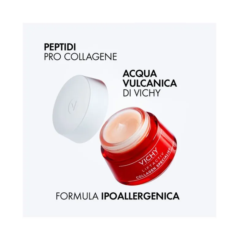 Vichy Liftactiv Collagen Specialist Crema Viso 50 ml Anti-Età
