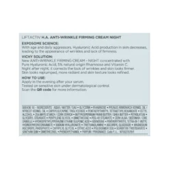 Vichy Liftactiv H.A. Crema Notte Rassodante Anti-rughe 50 ml