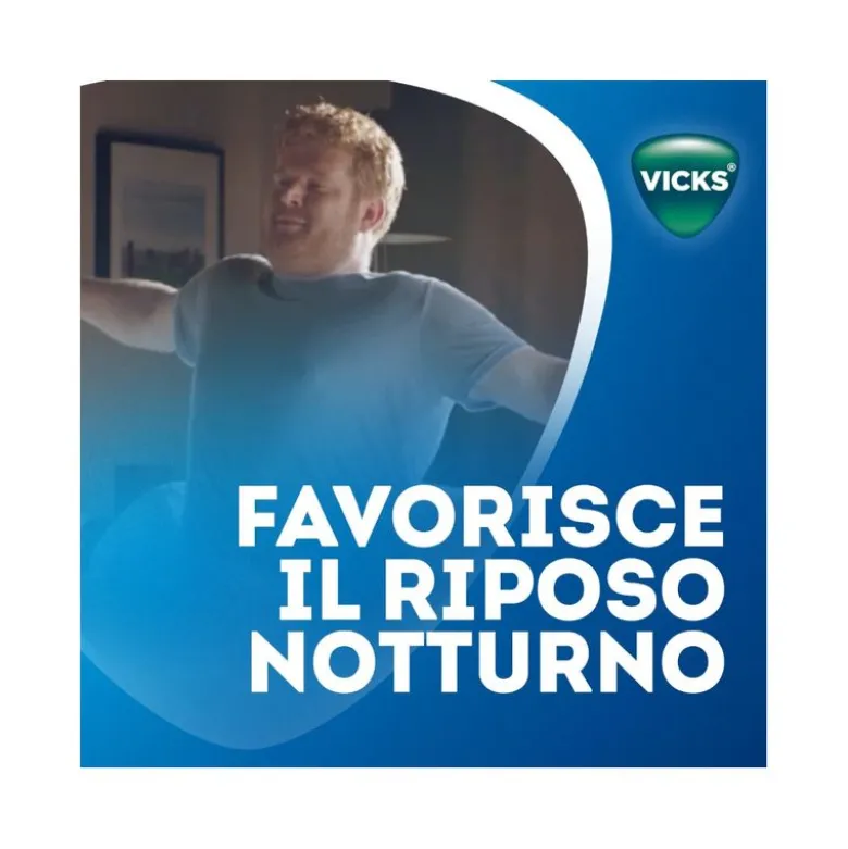 Vicks MediNait Sciroppo Contro Sintomi D'Influenza Raffreddore/Febbre/Tosse 180ml
