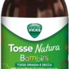 Vicks Tosse Natura Bambini Tosse Grassa e Secca Gusto Miele e Fragola 140 ml