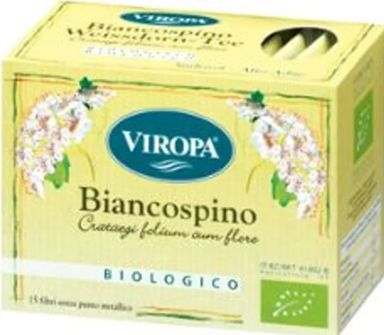 Viropa Biancospino infuso biologico 15 filtri