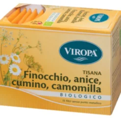 Viropa Finocchio, cumino, anice, camomilla infuso biologico 15 filtri