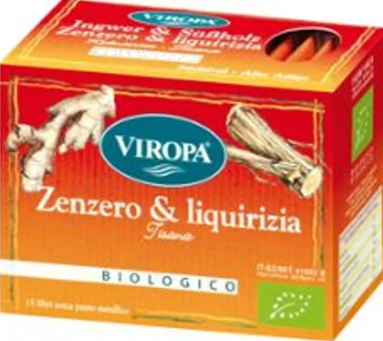 Viropa Zenzero & Liquirizia infuso biologico 15 filtri