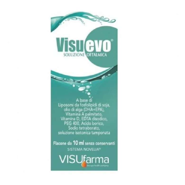 Visufarma Visuevo Soluzione Oftalmica sollievo per l'occhio secco 10ml