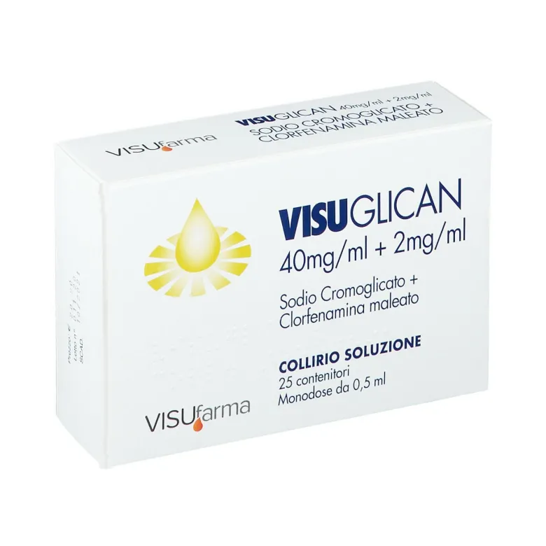 Visuglican Collirio monodose 4%+0,2% 25 dosi