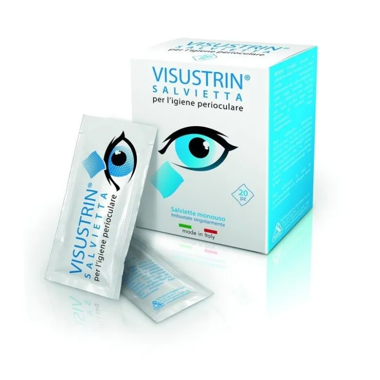 Visustrin Salvietta Oculare 20 Pezzi