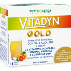 Vitadyn Gold utile per le difese immunitarie e per la pelle 14 bustine