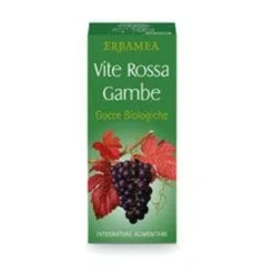 Vite Rossa Gambe Gocce Biologiche