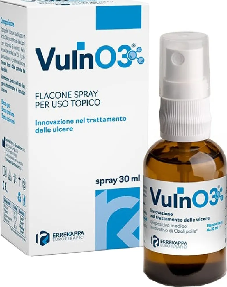 Vulno3 Spray Trattamento Ulcere 30 ml