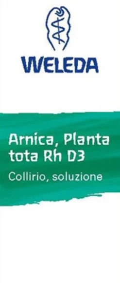 Weleda Arnica Planta Tota RH D3 medicinale omeopatico collirio 10ml