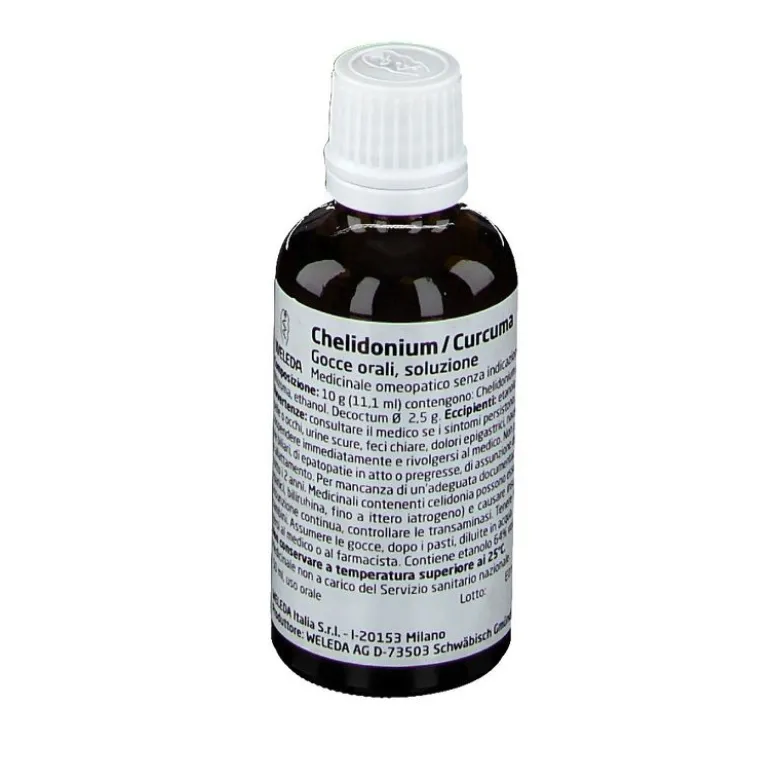 Weleda Chelidonium/Curcuma medicinale omeopatico gocce 50ml