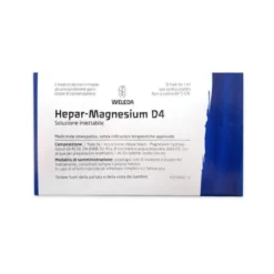 Weleda Hepar-Magnesium D4 medicinale omeopatico 8 fiale