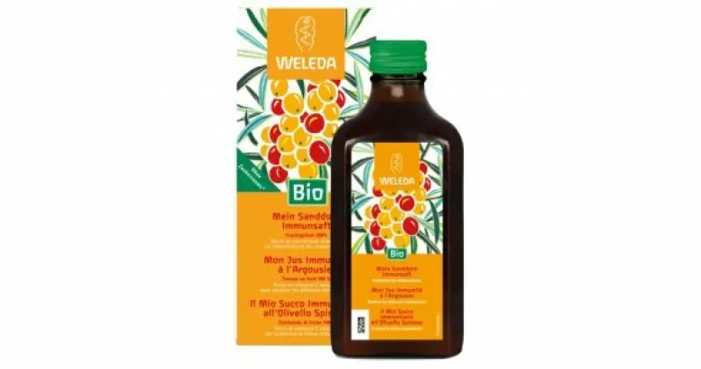 Weleda Succo Di Frutta Olivello Spinoso Vital Bio 250ml
