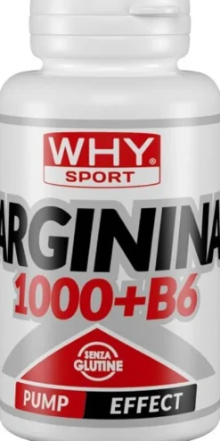 Why Sport Arginina 1000+B6 100 Compresse
