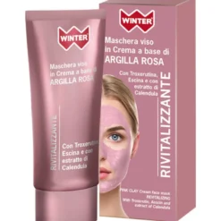 Winter Maschera Viso In Crema a Base di Argilla Rosa Rivitalizzante 50ml