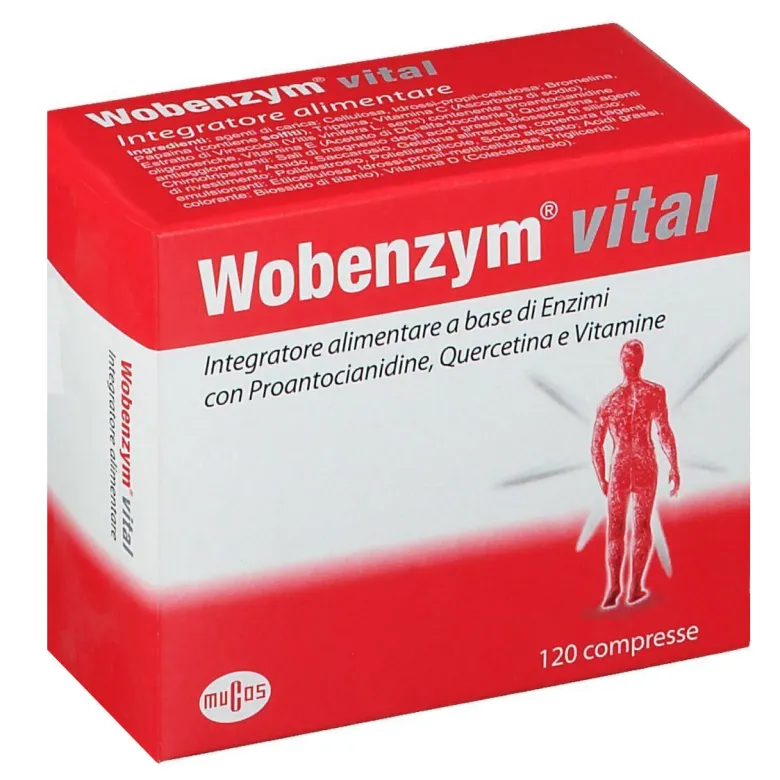 Wobenzym Vital 120 compresse