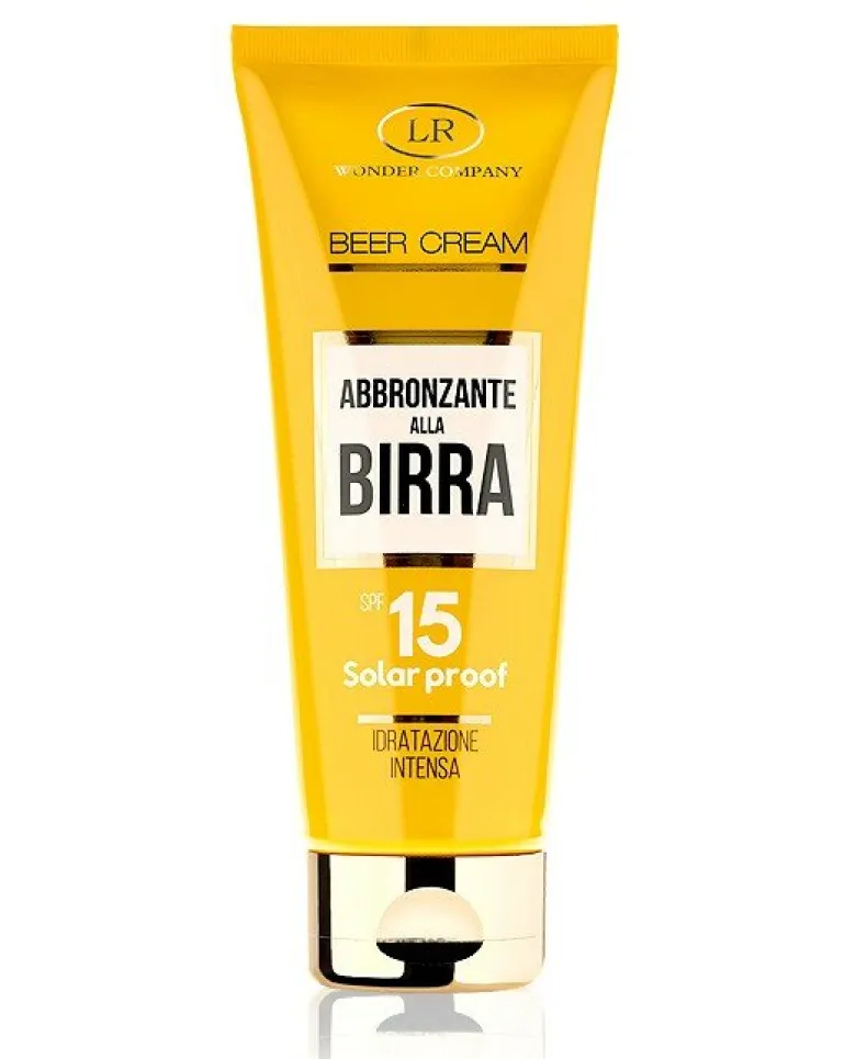 Wonder Beer Cream Crema Abbronzante SPF 15 alla Birra 100ml
