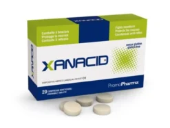 Xanacid integratore alimentare utile per l'apparato gastro-intestinale 20 compresse