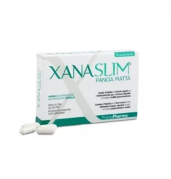 XanaSlim Pancia Piatta utile per l'eliminazione dei gas e per la funzione digestiva 15 capsule