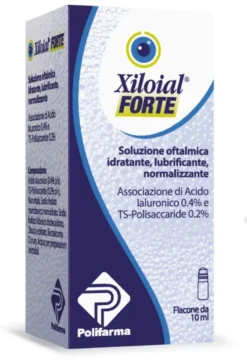 Xiloial Forte soluzione oftalmica idratante lubrificante e normalizzante 10ml