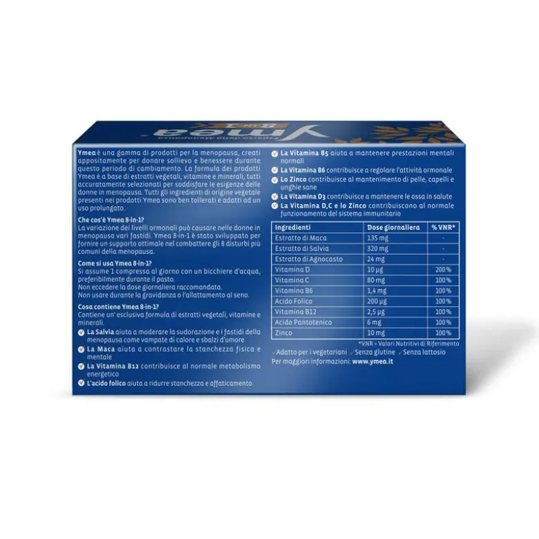 Ymea 8 In 1 30 Compresse - Integratore Benessere Femminile