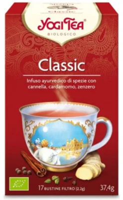 Yogi Tea Classic infuso ayurvedico di spezie 17 bustine filtro