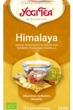 Yogi Tea Himalaya infuso ayurvedico bio 17 bustine filtro