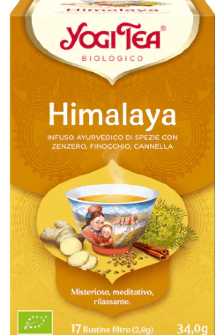 Yogi Tea Himalaya infuso ayurvedico bio 17 bustine filtro