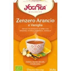 Yogi Tea Zenzero Arancia Vaniglia Infuso 17 Bustine