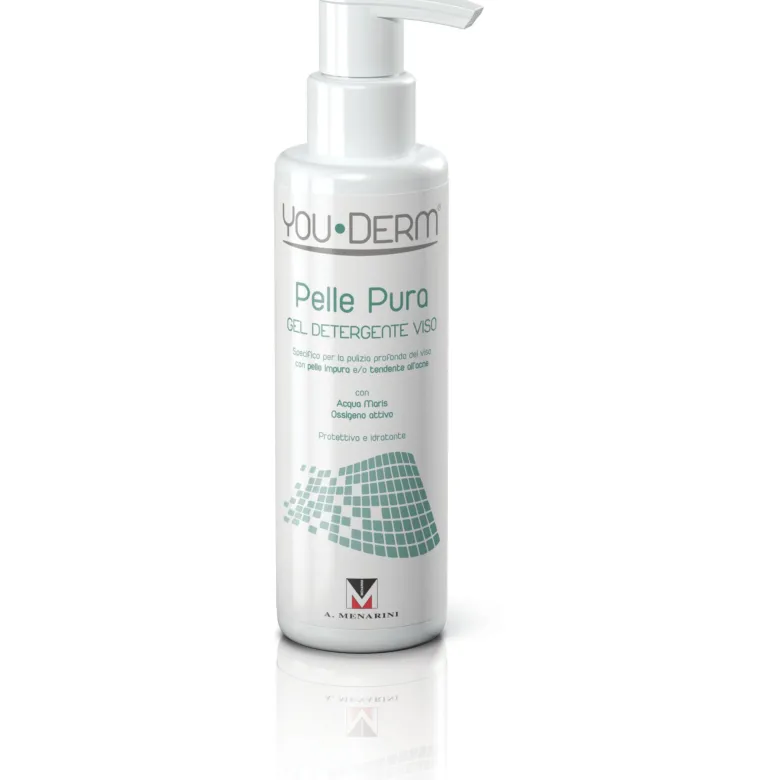 YouDerm Pelle Pura Gel detergente viso 200ml
