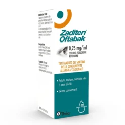 Zaditen Oftabak 0,25 mg/ml Ketotifene collirio 5ml